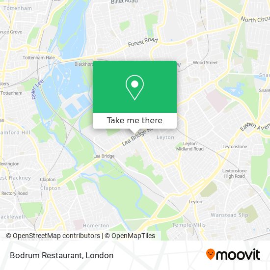 Bodrum Restaurant map