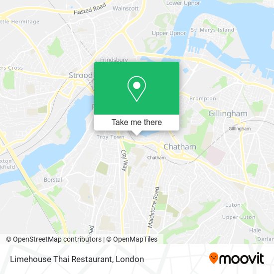 Limehouse Thai Restaurant map