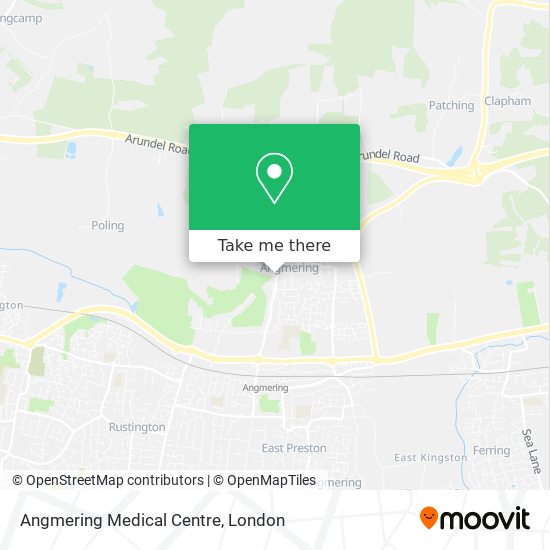 Angmering Medical Centre map