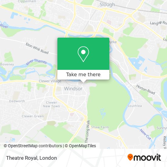 Theatre Royal map