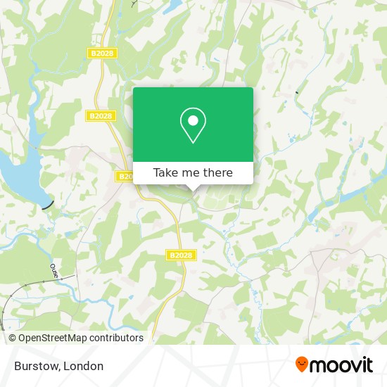 Burstow map