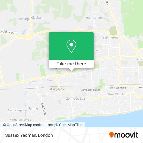 Sussex Yeoman map