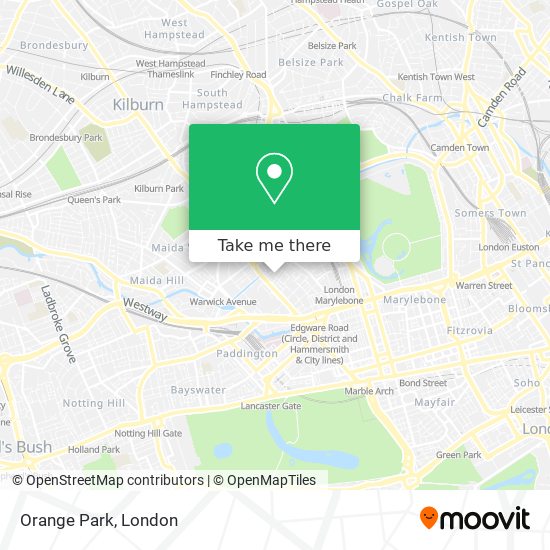 Orange Park map
