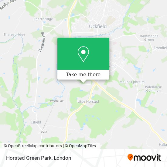 Horsted Green Park map