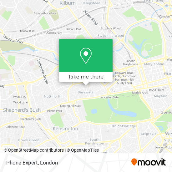 Phone Expert map