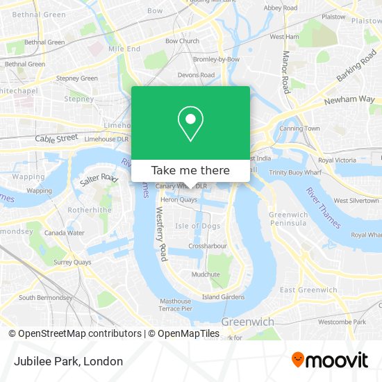 Jubilee Park map