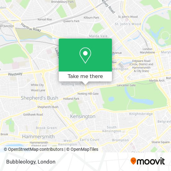 Bubbleology map