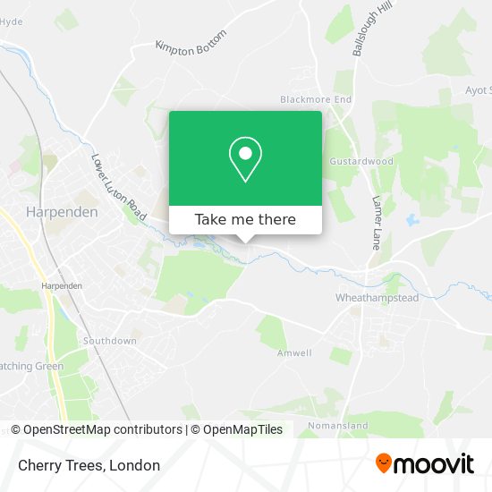 Cherry Trees map