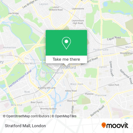 Stratford Mall map
