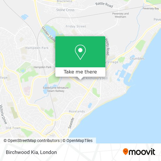 Birchwood Kia map