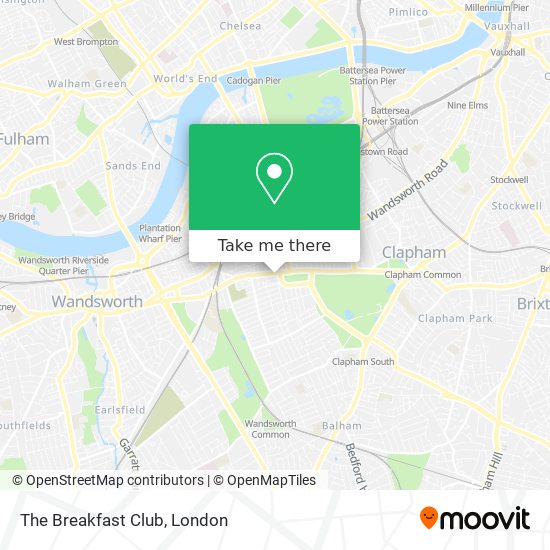 The Breakfast Club map