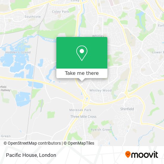 Pacific House map