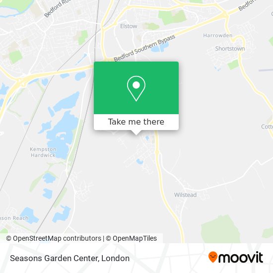 Seasons Garden Center map