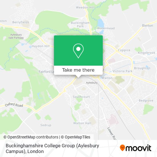 Buckinghamshire College Group (Aylesbury Campus) map