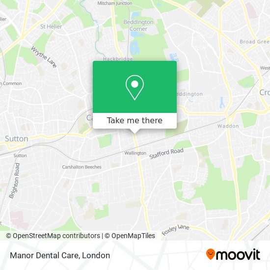 Manor Dental Care map