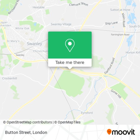 Button Street map