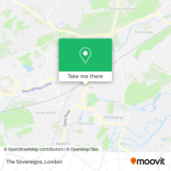 The Sovereigns map