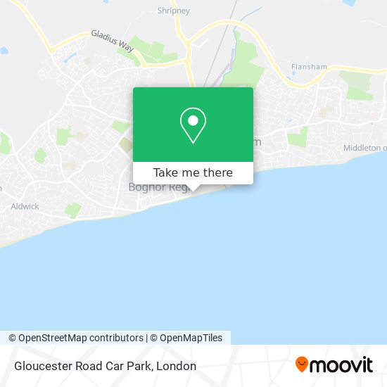 Gloucester Road Car Park map