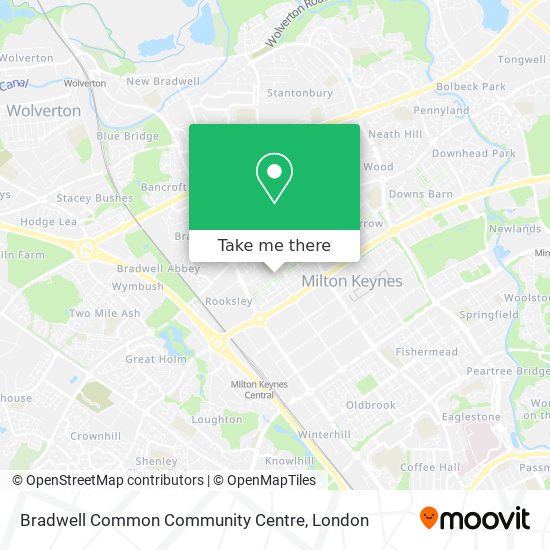 Bradwell Common Community Centre map