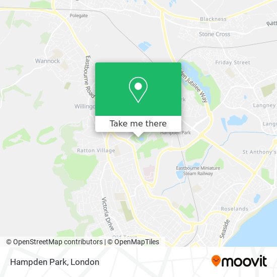 Hampden Park map