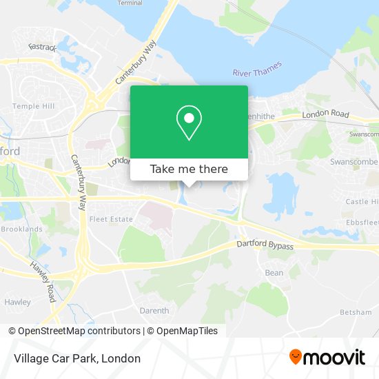 Village Car Park map