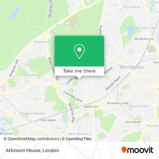 Atkinson House map
