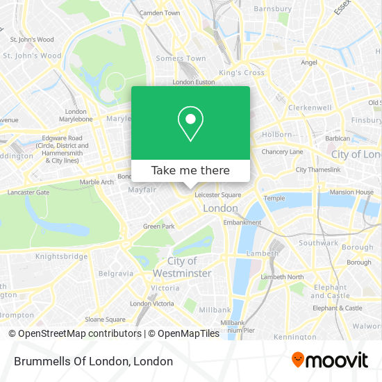 Brummells Of London map