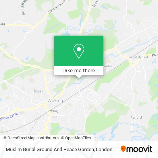 Muslim Burial Ground And Peace Garden map