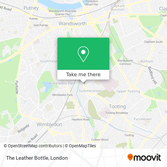 The Leather Bottle map