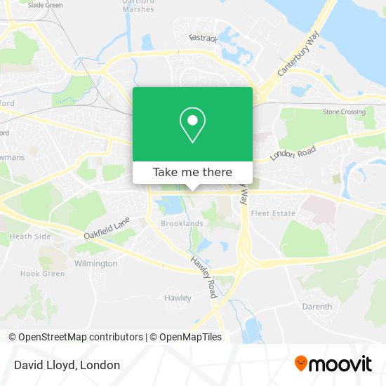 David Lloyd map