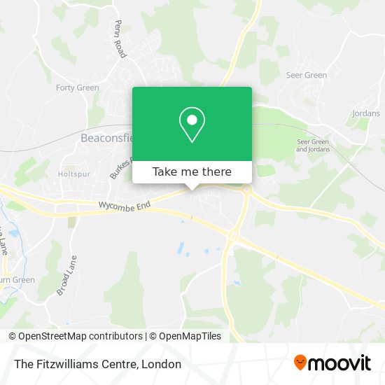 The Fitzwilliams Centre map