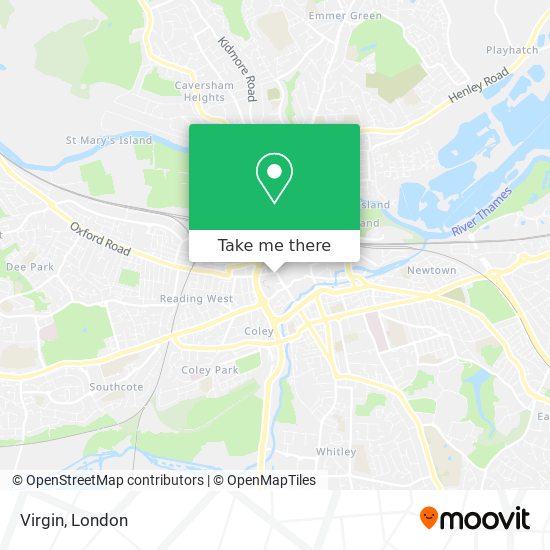 Virgin map