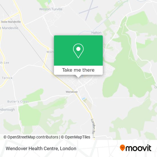 Wendover Health Centre map