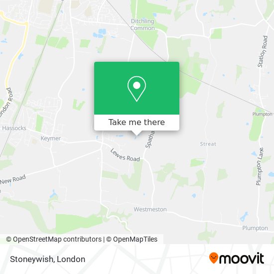 Stoneywish map