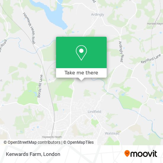 Kenwards Farm map