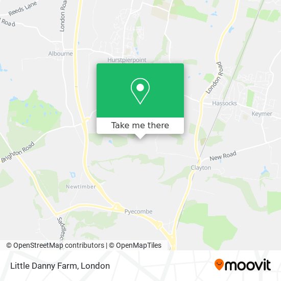 Little Danny Farm map