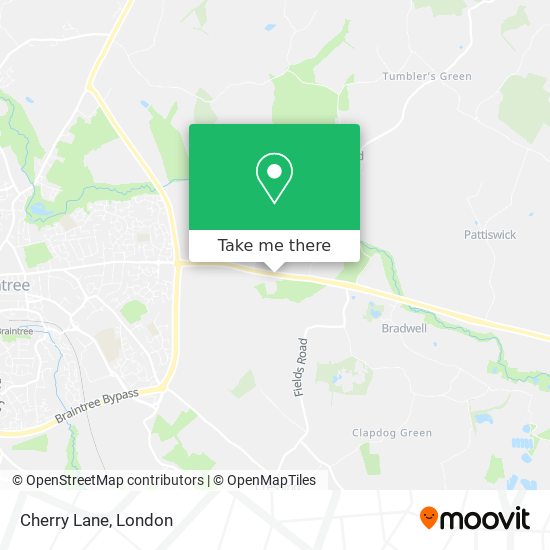 Cherry Lane map