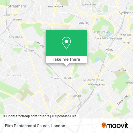 Elim Pentecostal Church map