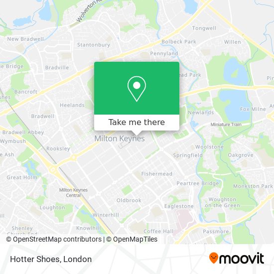 Hotter Shoes map