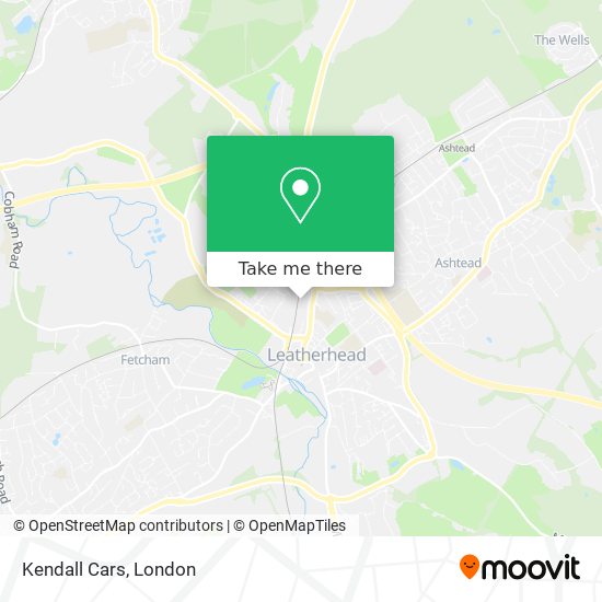 Kendall Cars map