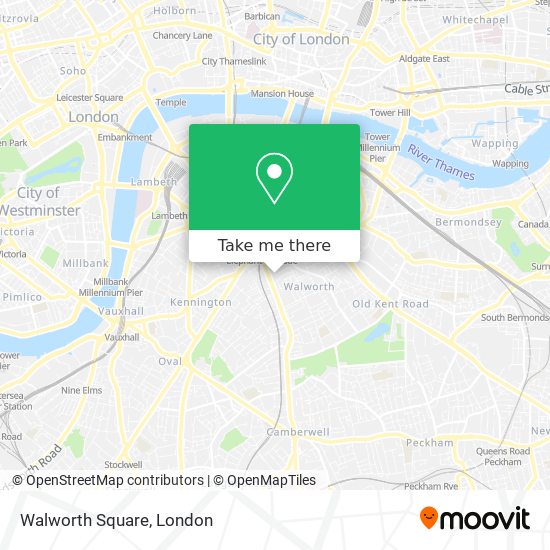 Walworth Square map
