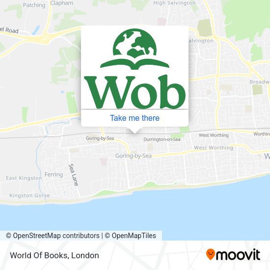 World Of Books map