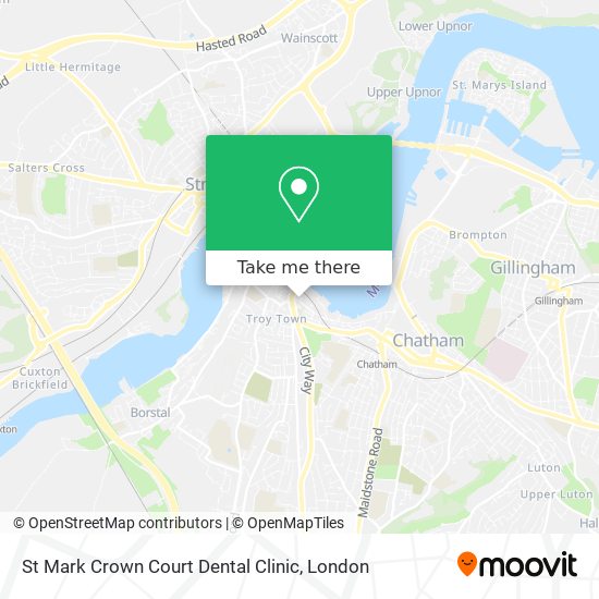 St Mark Crown Court Dental Clinic map