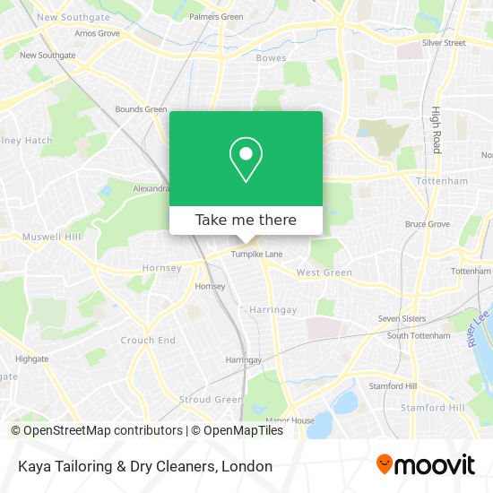 Kaya Tailoring & Dry Cleaners map