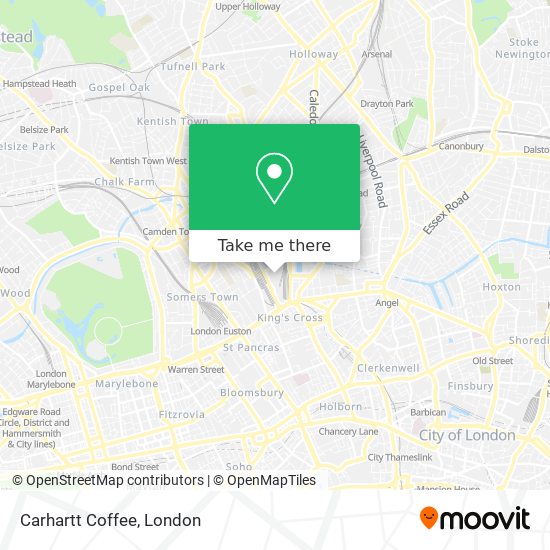 Pentonville by Bus, Tube or Train 