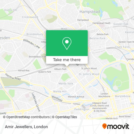 Amir Jewellers map