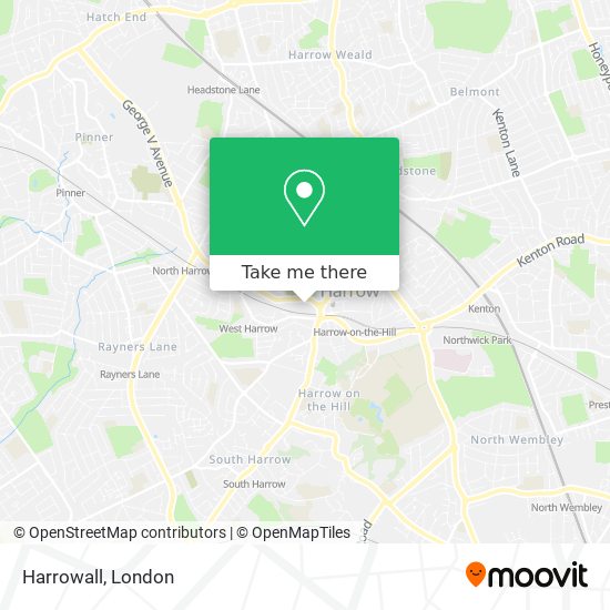 Harrowall map