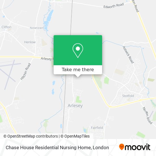 Chase House Residential Nursing Home map