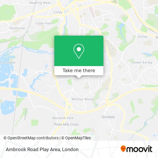 Ambrook Road Play Area map
