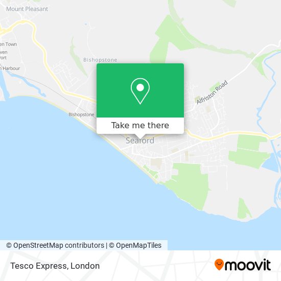 Tesco Express map